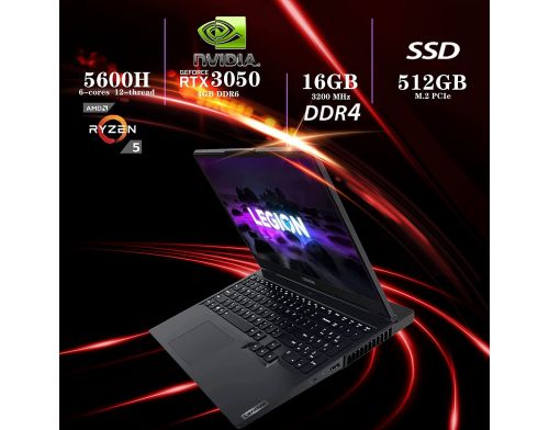 Ноутбук Lenovo 2022 Legion 5 15.6 120Hz Gaming Laptop фото №2