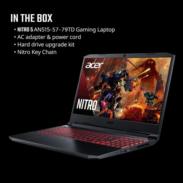 Ноутбук Acer Nitro 5 AN515-57-79TD Gaming Laptop фото №5