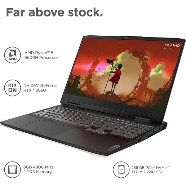 Ноутбук Lenovo - 2022 - IdeaPad Gaming 3 - Essential Gaming Laptop Computer фото №6