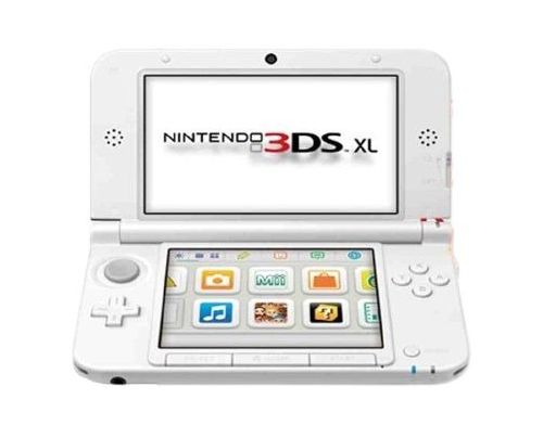 Фото №1 - Nintendo 3DS XL White Б.У. Модифицированная + игры + карта памяти 32 GB