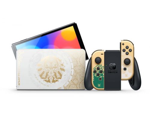 Портативная игровая консоль Nintendo Switch OLED Model The Legend of Zelda: Tears of the Kingdom Special Edition фото №5