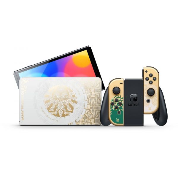 Портативная игровая консоль Nintendo Switch OLED Model The Legend of Zelda: Tears of the Kingdom Special Edition фото №5