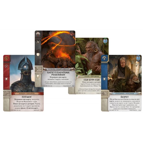 Настольная игра Война Перстня. Карточная игра (War of the Ring) фото №2