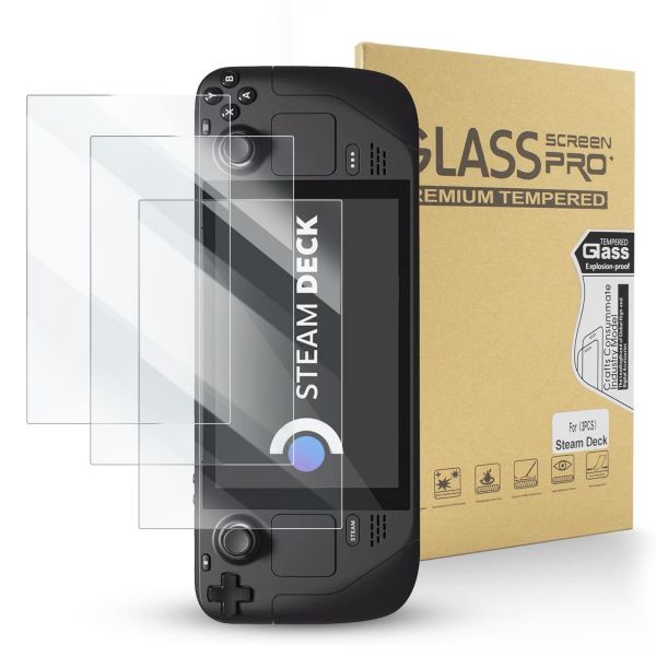 Стекло Premium Tempered Glass screen PRO Steam Deck фото №2
