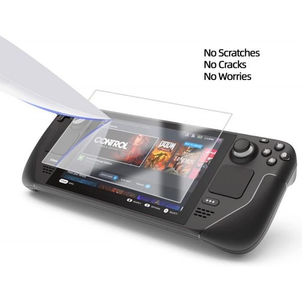 Стекло Premium Tempered Glass screen PRO Steam Deck фото №3
