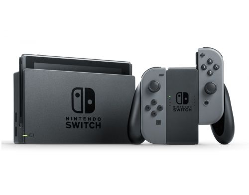 Nintendo Switch Gray - Обновлённая версия + The Legend of Zelda: Tears of the Kingdom (Гарантия 18 месяцев) фото №3