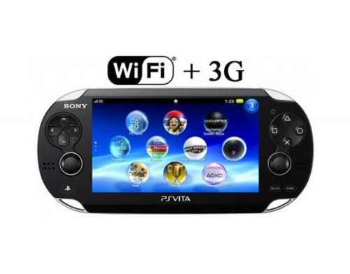 Фото №1 - Sony PS Vita Slim Black Wi-Fi + Карта памяти 8 GB Б.У.