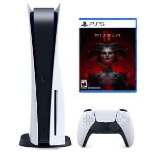 Sony PlayStation 5 с Blu-Ray приводом 825Gb + Diablo 4 Cross Gen Bundle (Гарантия 18 месяцев)