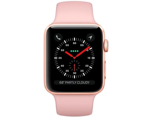 Фото №2 - Apple Watch Series 3 38mm Gold Aluminum Case with Pink Sand Sport Band Б.У.