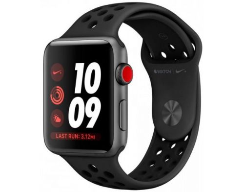Фото №1 - Apple Watch Series 3 Nike+ 42mm Space Alum Case with Black/Cool Gray Nike Sport Band Б.У.