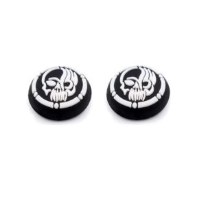 Накладки на стик PS5 PS4 Xbox Series Xbox One Nintendo Switch Pro Skull (2 штуки)