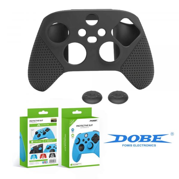 Чехол Dobe Protective Suit Silicone Case Black Xbox Series фото №3