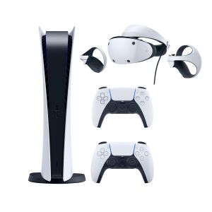 Sony PlayStation 5 Digital Edition 825Gb + доп. джойстик + Очки виртуальной реальности PlayStation VR2