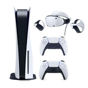 Sony PlayStation 5 Blu-Ray 825Gb + доп. джойстик + Очки виртуальной реальности PlayStation VR2