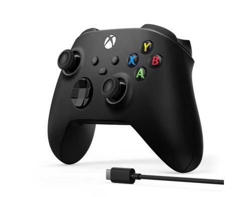 Геймпад беспроводной Microsoft Xbox Series Carbon Black + Кабель USB TYPE-C (Повреждённая упаковка) фото №2