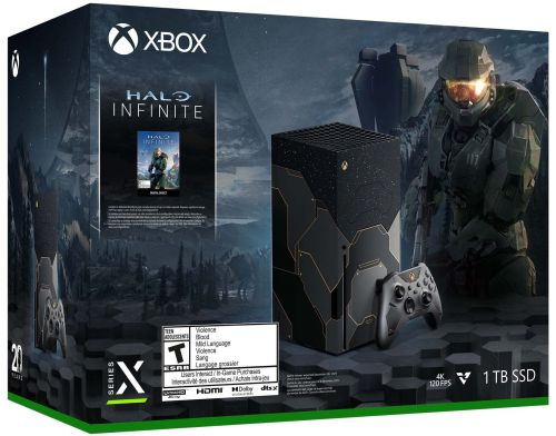 Игровая консоль  Microsoft Xbox Series X Halo Infinite Limited Edition REF фото №6