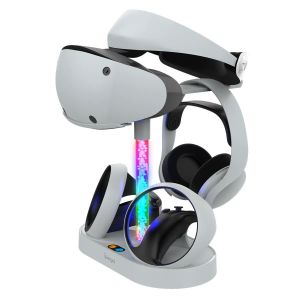 Подставка Dual Controller Magnetic Suction Charging Dock for PS5 VR