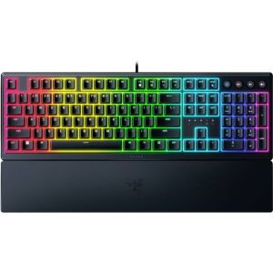 Клавіатура провідна Razer Ornata V3 RGB Mecha-Membrane Switch USB RU Black (RZ03-04460800-R3R1)