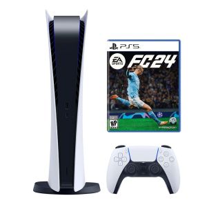 Sony PlayStation 5 Digital Edition 825Gb + FC 24 (Гарантия 18 месяцев)