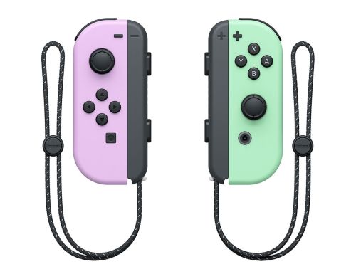 Фото №3 - Nintendo Switch Joy-Con Para Pastel Purple/Green