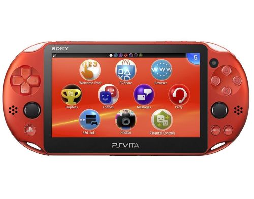 Фото №1 - Sony PS Vita Red Wi-Fi + Карта памяти на 128 GB Модифицированная Б.У.