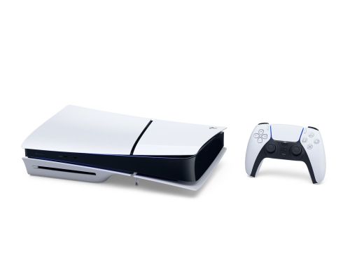 Фото №2 - Приставка PS5 Slim с Blu-Ray приводом + доп джойстик + EA SPORTS FC 24