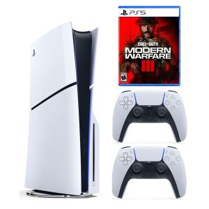 Ігрова консоль PS5 Slim з Blu-Ray приводом + додатковий джойстик + Call of Duty Modern Warfare 3