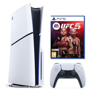 Ігрова консоль PS5 Slim з Blu-Ray приводом + UFC 5