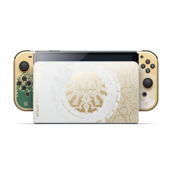 Портативная игровая консоль Консоль Nintendo Switch OLED Model The Legend of Zelda: Tears of the Kingdom Edition Б.У. фото №6