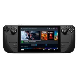 Портативна ігрова консоль Valve Steam Deck 64 GB Black + Карта Kingston 512 GB Вживана