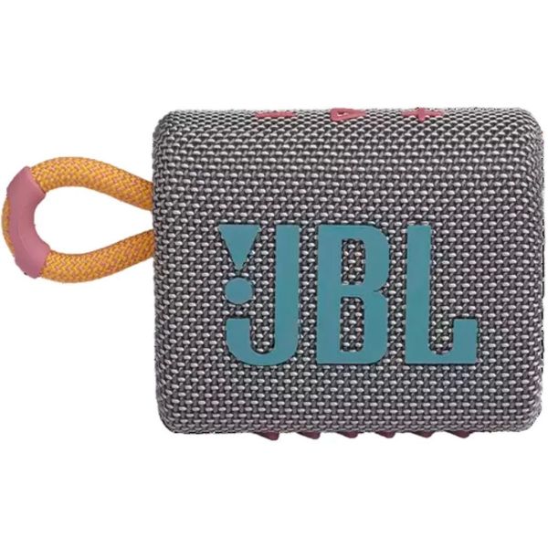 Портативна колонка JBL GO 3 Gray (JBLGO3GRY) фото №2