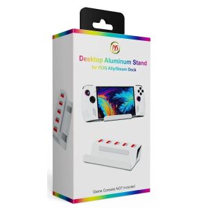 Подставкаy Desktop Aluminum Stand Rog Ally / Steam Deck White