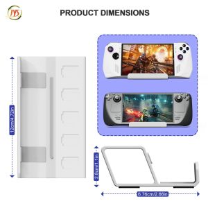 Подставкаy Desktop Aluminum Stand Rog Ally / Steam Deck White