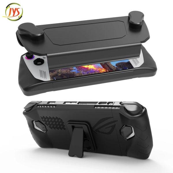 Чехол Jys Premium TPU Case with kickstand Rog Ally Black фото №3
