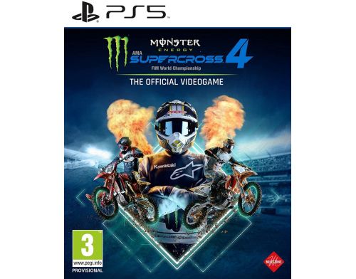 Фото №1 - Monster Energy Supercross - The Official Videogame 4 PS5