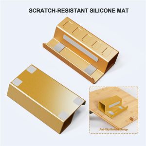 Подставка Jys Desktop Aluminum Stand Rog Ally / Steam Deck Gold