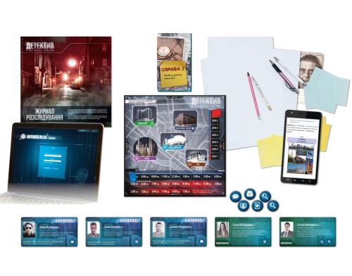 Настольная игра Детектив. Игра о современном расследовании (Detective: A Modern Crime Board Game) фото №2