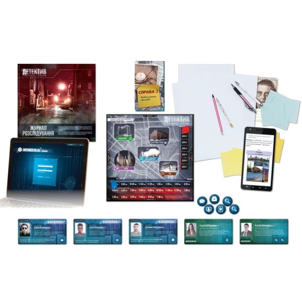 Настольная игра Детектив. Игра о современном расследовании (Detective: A Modern Crime Board Game) фото №2
