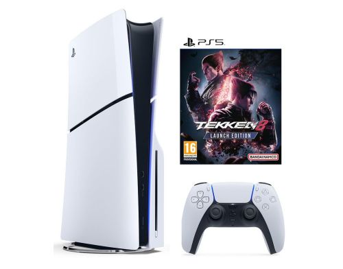 Фото №1 - Приставка PS5 Slim с Blu-Ray приводом + Tekken 8