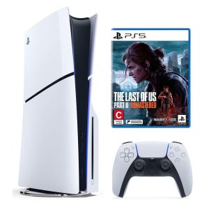 Игровая консоль PS5 Slim с Blu-Ray приводом + The Last of Us Part II Remastered