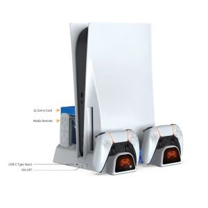 Зарядная станция Dobe Multifunction Cooling Charging Dock for PS5 / PS5 Slim