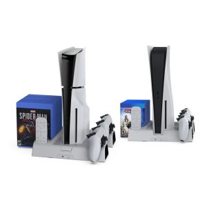 Зарядная станция Dobe Multifunction Cooling Charging Dock for PS5 / PS5 Slim