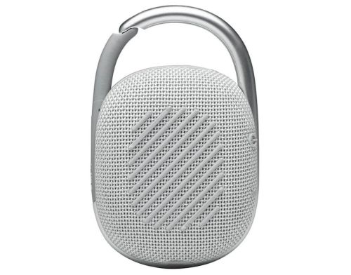 Портативна колонка JBL Clip 4 White (JBLCLIP4WHT) фото №3