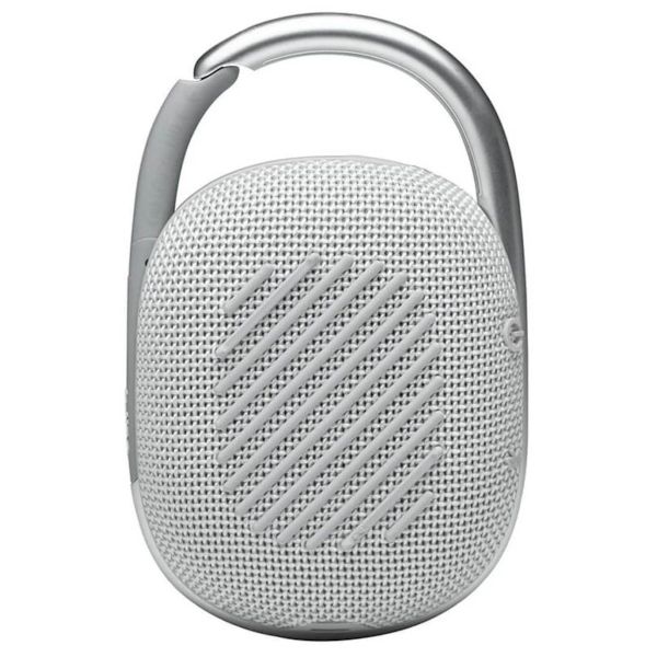 Портативна колонка JBL Clip 4 White (JBLCLIP4WHT) фото №3