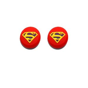 Накладки на стик PS5 PS4 Xbox Series Xbox One Nintendo Switch Superman (2 штуки)