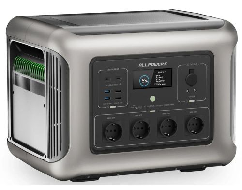 Зарядная станция ALLPOWERS R2500 Portable Home Backup Power Station 2500W 2016Wh фото №3