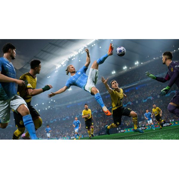 Игровая консоль Sony PlayStation 5 Slim с Blu-Ray приводом Б.У. + доп джойстик + EA SPORTS FC 24 фото №4