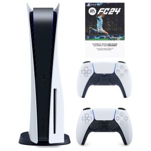 Игровая консоль Sony PlayStation 5 Blu-Ray Б.У. + доп джойстик + EA SPORTS FC 24