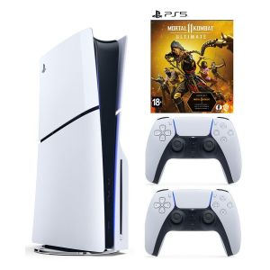 Игровая консоль Sony PlayStation 5 Slim с Blu-Ray приводом Б.У. + доп джойстик + Mortal Kombat 11 Ultimate