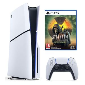 Игровая консоль PS5 Slim с Blu-Ray приводом + S.T.A.L.K.E.R. 2: Heart of Chernobyl